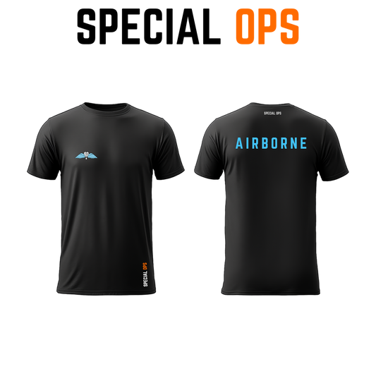 SPECIAL OPS Tactical T-Shirt - AIRBORNE/PARATROOPER | Combo Offer SPECIAL OPS