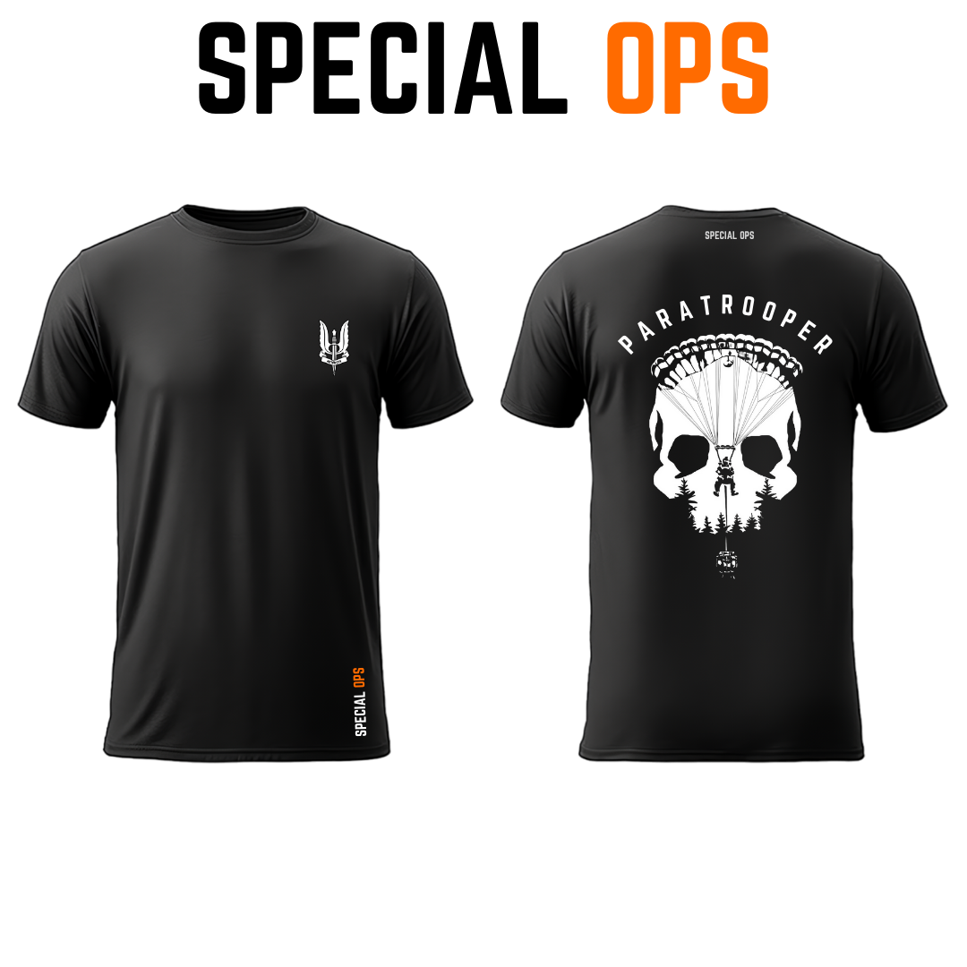 SPECIAL OPS Tactical T-Shirt - AIRBORNE/PARATROOPER | Combo Offer SPECIAL OPS