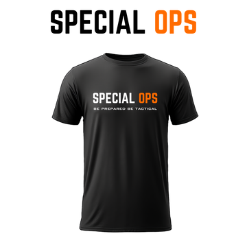 SPECIAL OPS - Tshirt Black SPECIAL OPS