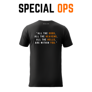 SPECIAL OPS - Tshirt Black SPECIAL OPS
