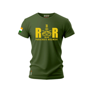 Close-Up of Tencel™ Fabric Texture - Ultra Breathable Military Tee