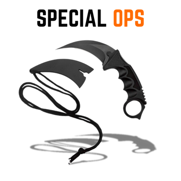 KARAMBIT KNIFE | TACTICAL FIXED BLADE KNIFE SPECIAL OPS