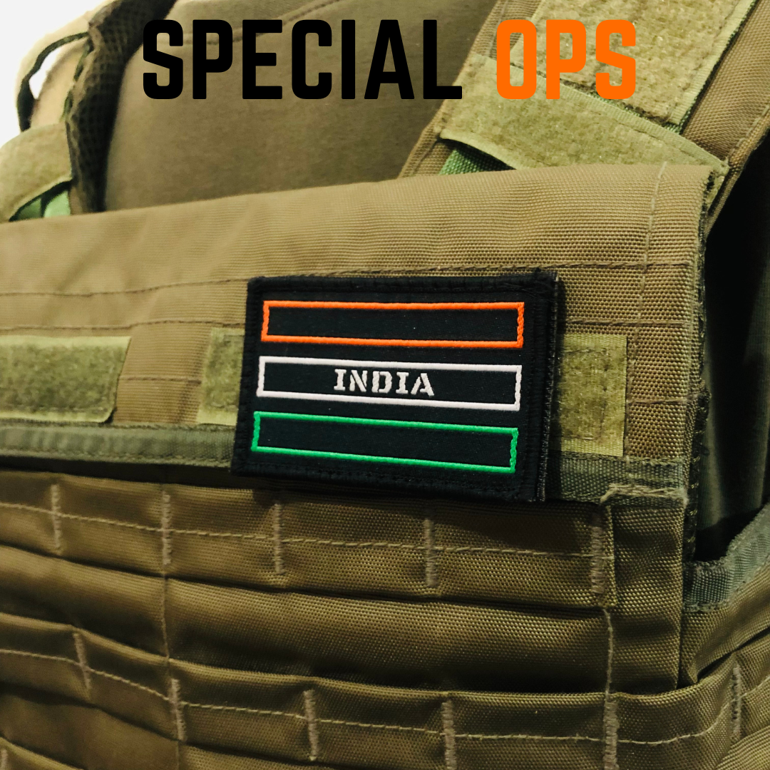 TACTICAL FLAG PATCH SPECIAL OPS