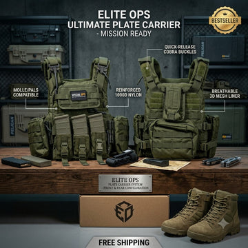 BP JACKET | TACTICAL PLATE CARRIER *4 Plates SPECIAL OPS