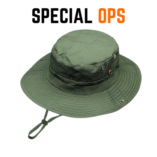 Tactical Boonie Hat - Olive Green Tactical Gear India