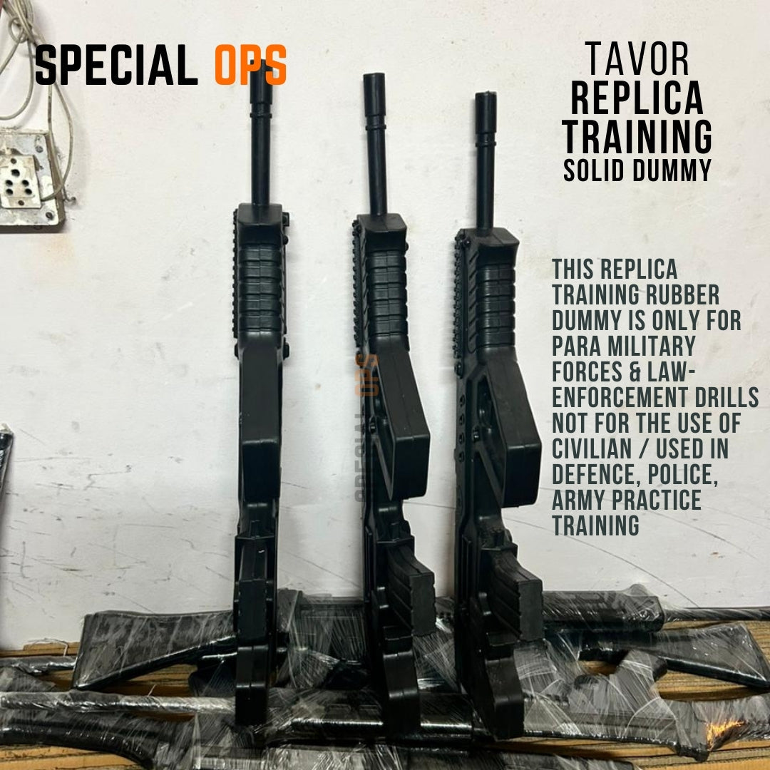 Tavor Rifle Rubber Dummy – 4kg Training & Display Model | Tactical Gear India Tactical Gear India