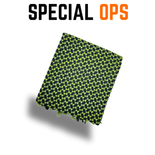 Tactical Shemagh Olive Green Scarf - SPECIAL OPS SPECIAL OPS
