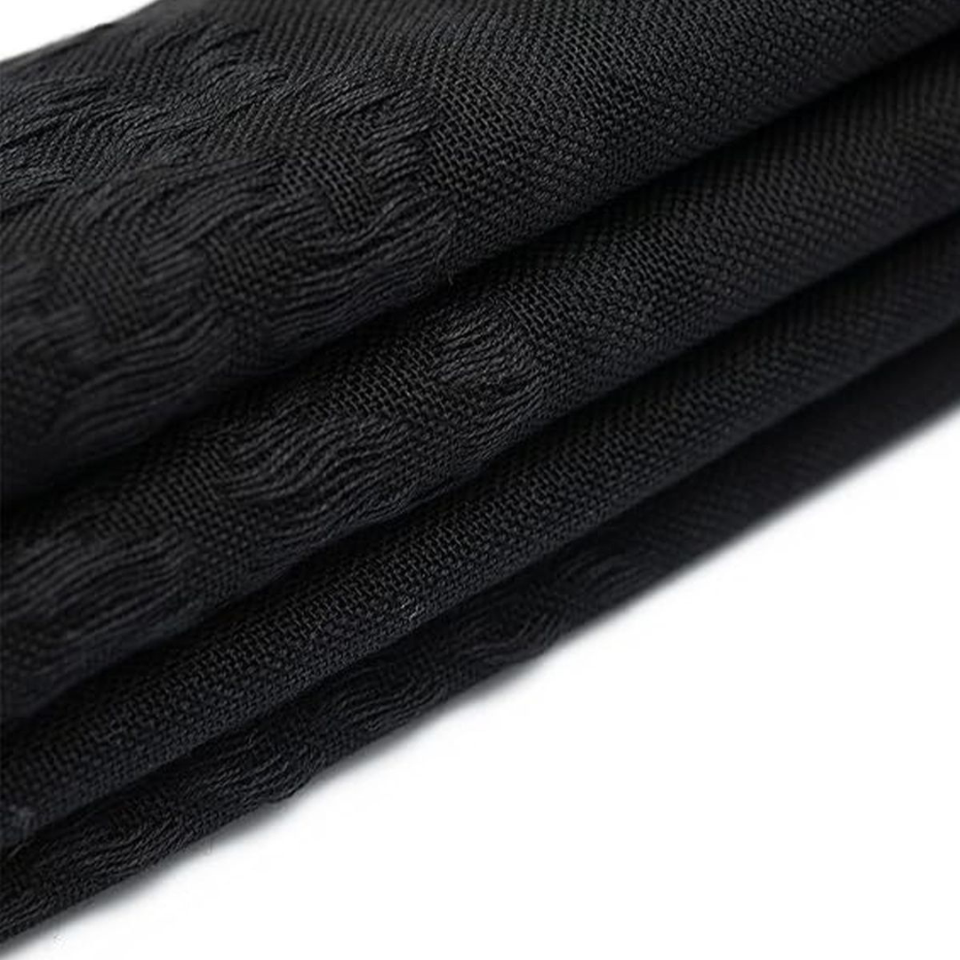 Army Black Shemagh - Black / Cotton Tactical Gear India