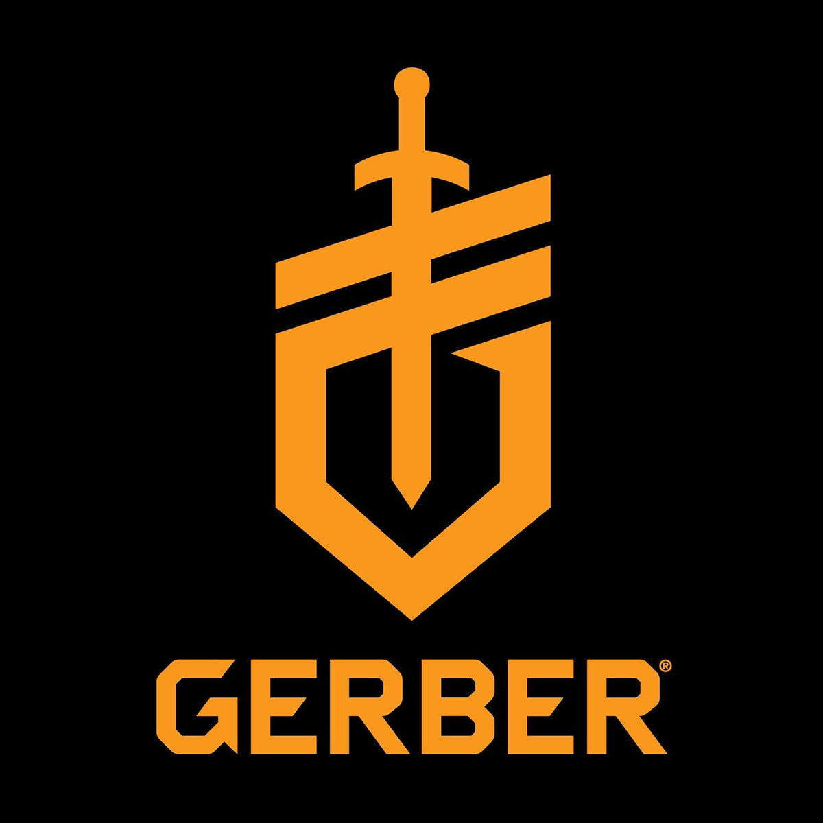 Gerber Gear Prodigy Fixed Blade Survival Tactical Knife - Made in USA Full Tang, Serrated Edge Knife - American High Carbon Steel Blade - Molded Soft-Grip - with Protective MOLLE Sheath - Black SPECIAL OPS Tactical Gear