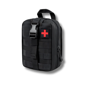 FIRST AID KIT | TACTICAL MEDICAL POUCH | BLACK SPECIAL OPS