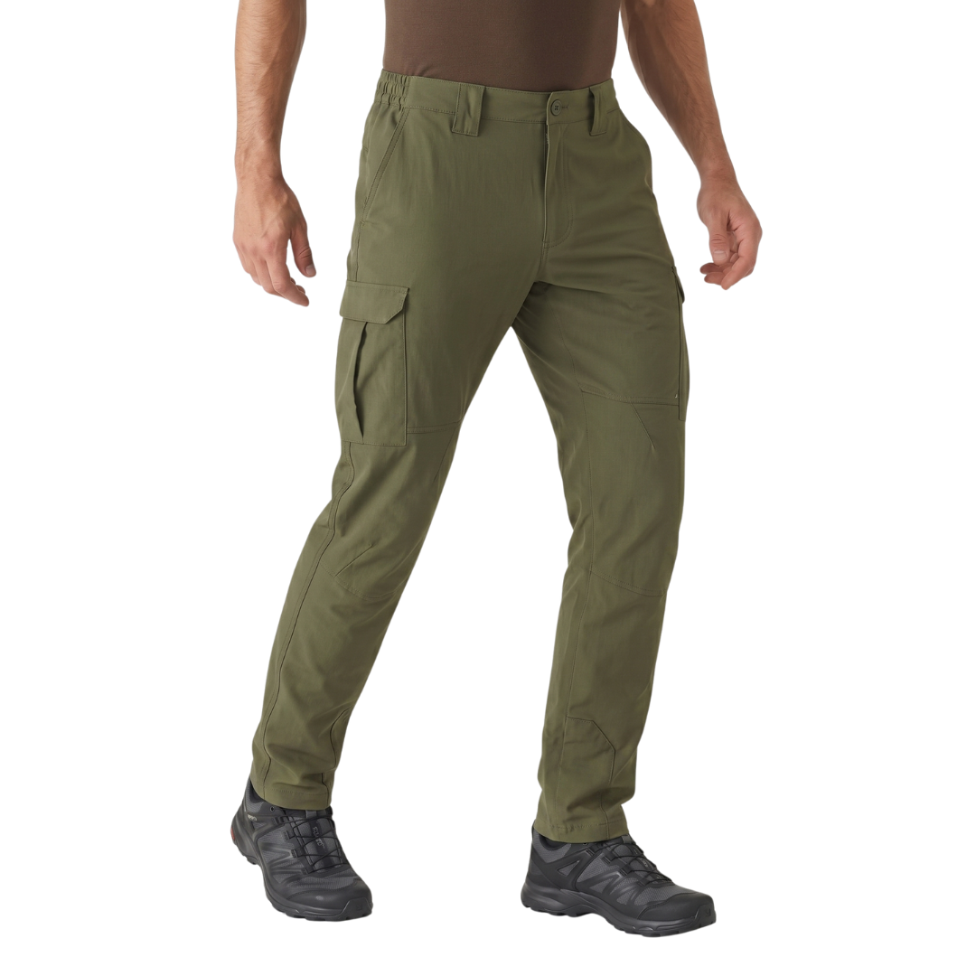 SPECIAL OPS APEX Tactical Cargo Pants in Olive Green Ripstop Fabric
