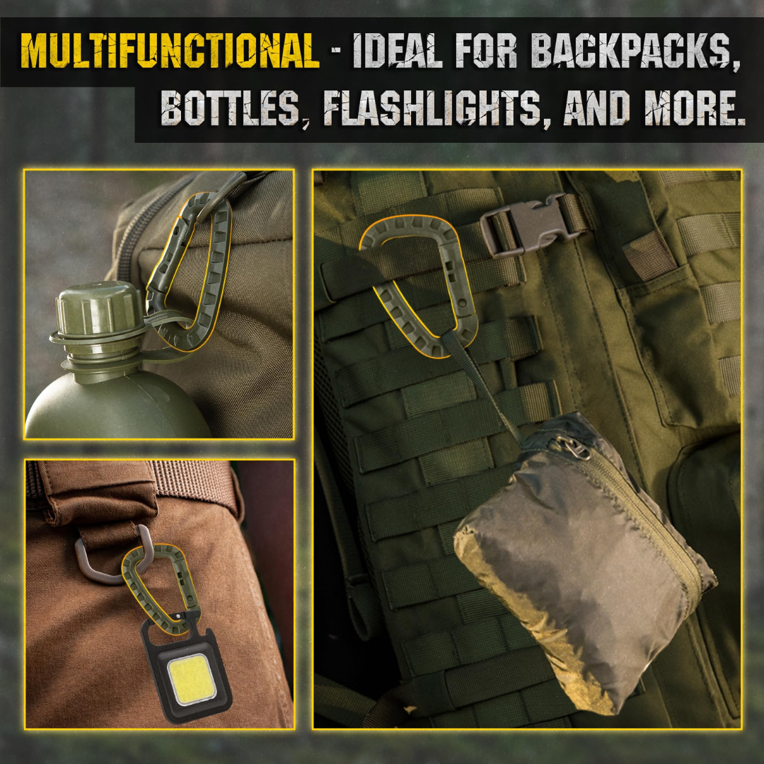 TACTICAL CARABINER - Pack of 2 SPECIAL OPS