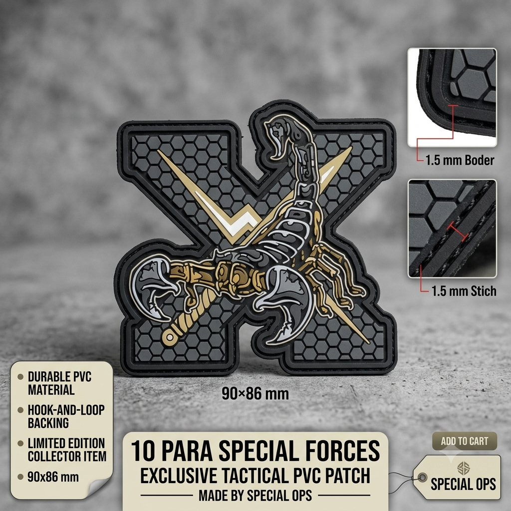 Desert Scorpions patch 10 PARA SF