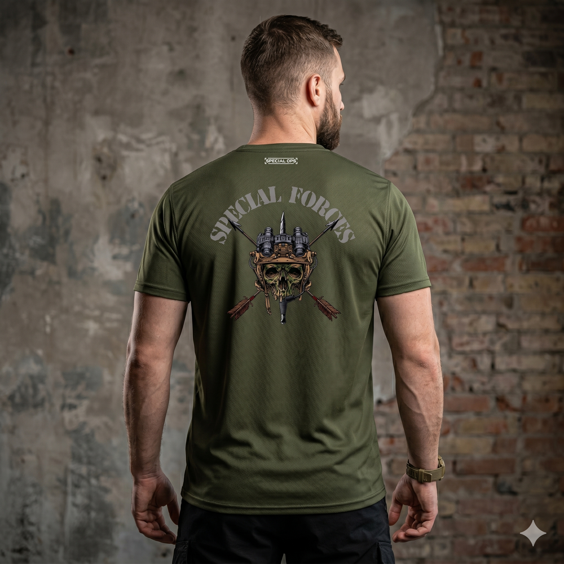 Special Forces Tactical Tee | Ghost of the Valley Performance Shirt SPECIAL OPS