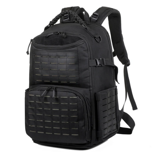 Laser Cut 50L Tactical Backpack Waterproof Travel Hiking 3 Day Assault Backpack Hunting Molle Bug Out Bag