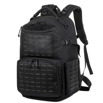 Laser Cut 50L Tactical Backpack Waterproof Travel Hiking 3 Day Assault Backpack Hunting Molle Bug Out Bag EcomGrab