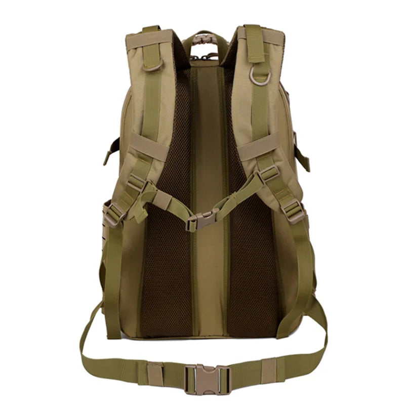 Laser Cut 50L Tactical Backpack Waterproof Travel Hiking 3 Day Assault Backpack Hunting Molle Bug Out Bag EcomGrab