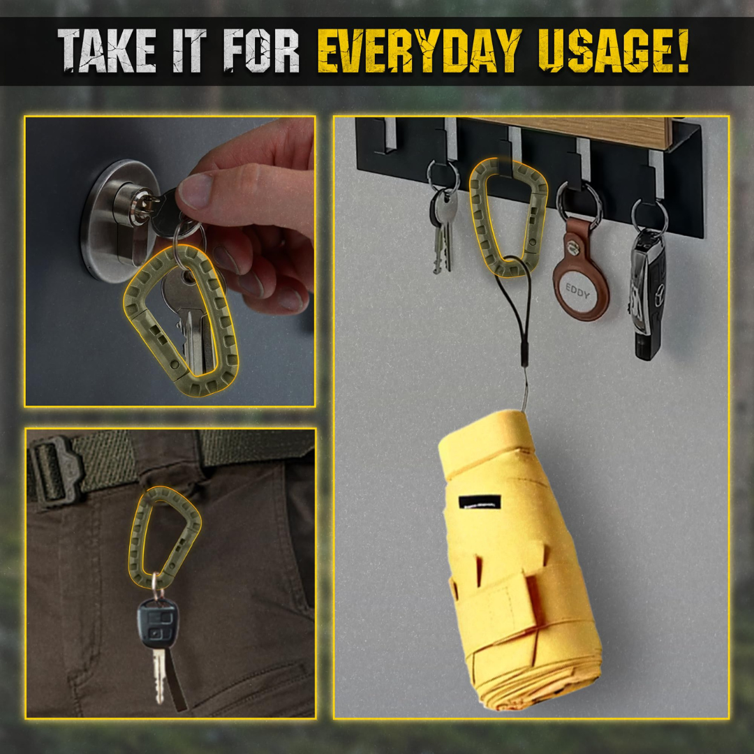 TACTICAL CARABINER - Pack of 2 SPECIAL OPS