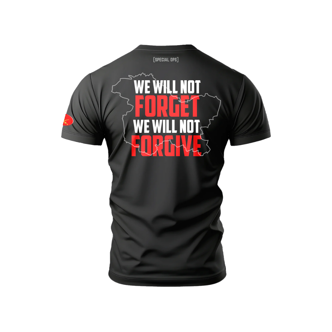 Back Print Detail – Operation Sindoor Commemorative T-Shirt