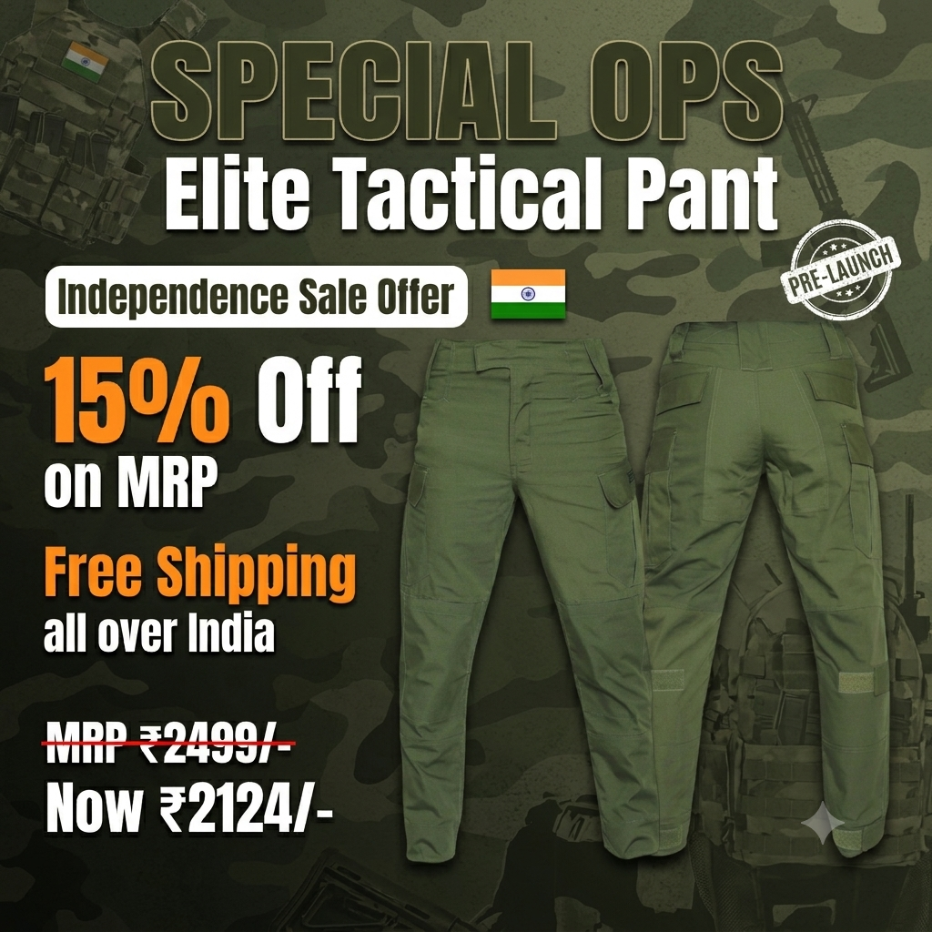 Elite Pant – Military Tactical Trousers  | 6-Pocket Design | PRE-LAUNCH OFFER