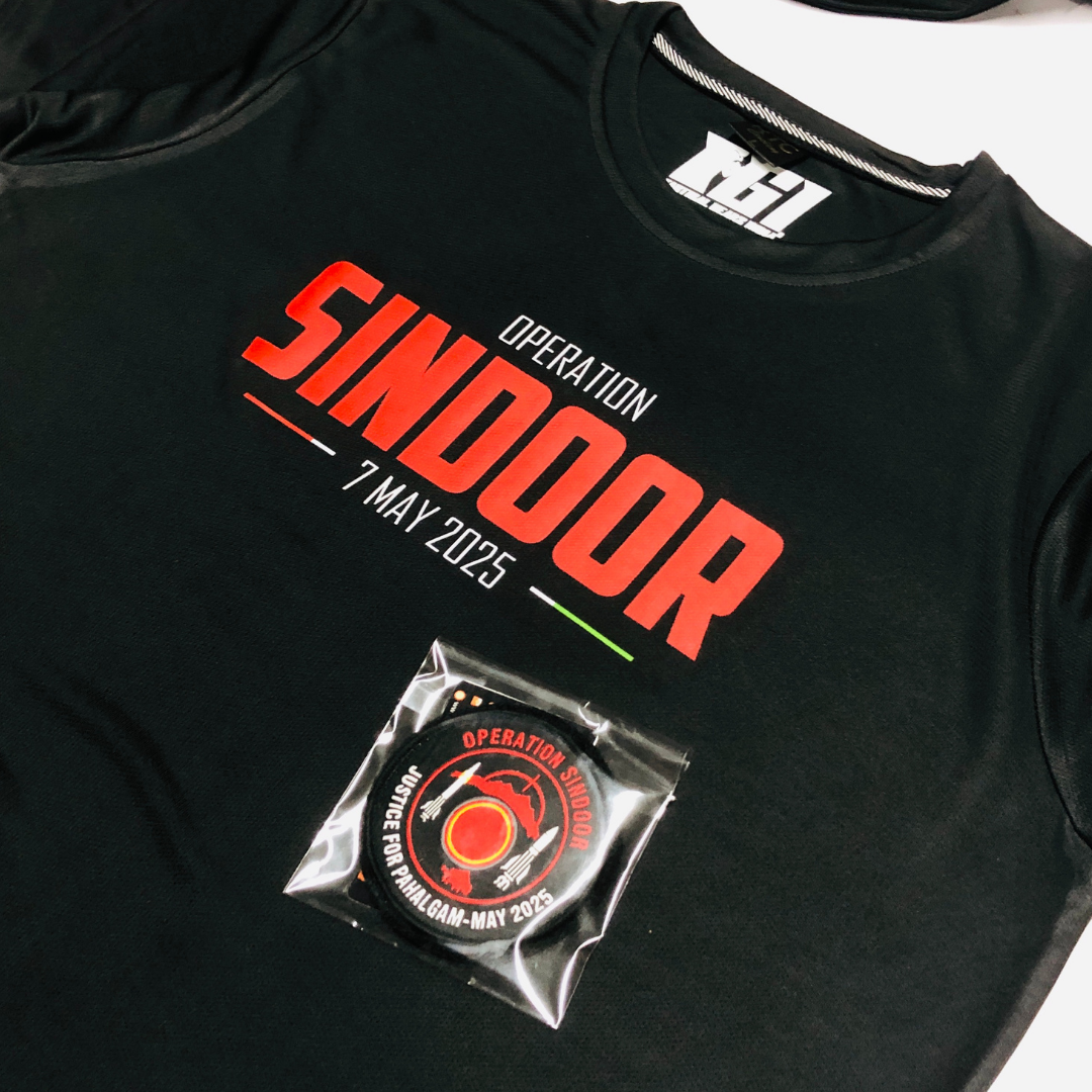 Operation Sindoor Tactical Patch Combo – Premium Velcro Patch SPECIAL OPS
