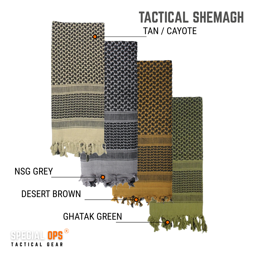 Tactical Shemagh Military Scarf | SPECIAL OPS India SPECIAL OPS