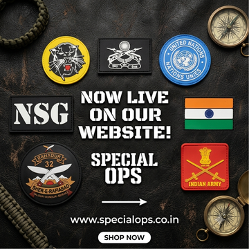 Indian Armed Forces Tactical PVC Patches | SPECIAL OPS India SPECIAL OPS