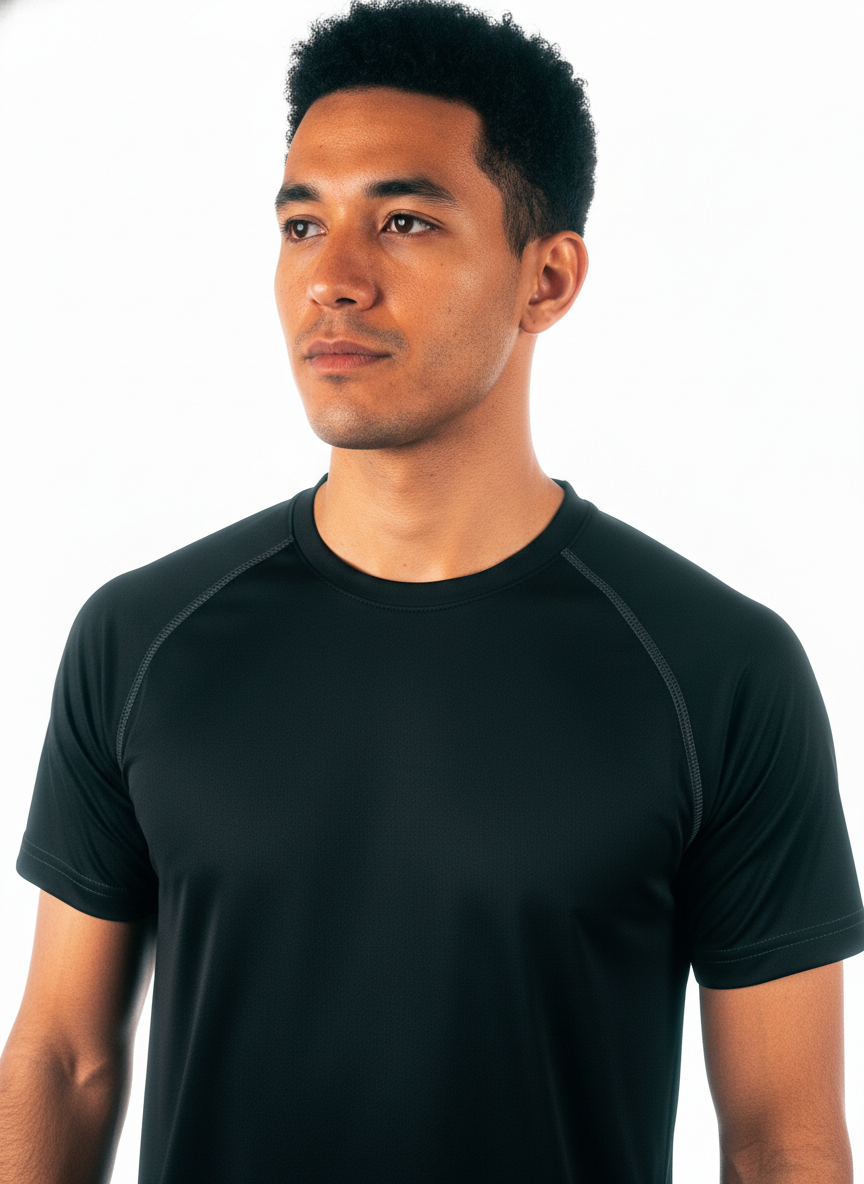 Combat Operator Mesh-Tech T-Shirt - Black | Tactical Performance Wear SPECIAL OPS