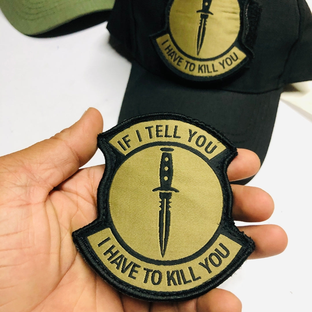 Funny Military Patch – Tactical Velcro Patch for Operators & Airsoft Players