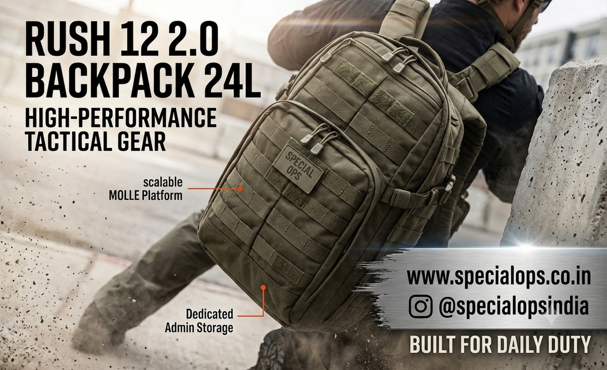 SPECIAL OPS RUSH 12 2.0 Backpack 24L | Tactical EDC Pack SPECIAL OPS